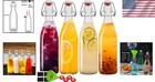 Glass Bottles With Stoppers 32oz Brewing Bottles For Kombucha Soda Juice