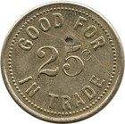 Manhattan  Nevada Nv Nevada Saloon Good For 25   Trade Token