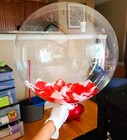 Aredpoook 20 Inch Bobo Balloons  10 Pcs Clear Bobo Balloon  Large Bubble
