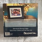 Pandigital 7  Digital Clock Calendar Photo Frame - Up To 6400 Images