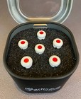Martin App0004 Luxe Liquidmetal Bridge Pin Set - Bone W  Red Inlay