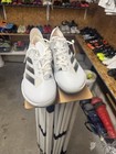 Adidas Adizero Baseball softball Cleats White gray Us 11 5 Medium