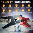 8000a Car Jump Starter With Air Compressor 150psi Tire Inflator Portable Pump Us