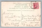 Ferry Boat Lewella Sri Lanka Ceylon Antique India Calcutta Cover To Chicago 1909
