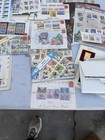 Huge Lot Of Vintage Stamps Some Posts Many Many Full Sheets 1000s Sl