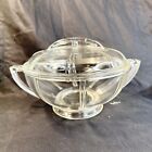 1930s Glasbake Casserole Baking Dish Lid  1 5 Qt Art Deco Depression Queen Anne