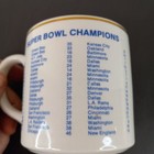Vintage 1987 Super Bowl Xxi Coffee Mug 8 Oz  Nfl Football Collectible Ceramic