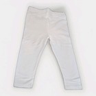 Size 24m Girl s Gerber White Ankle Length Long Legging Bottoms Pants