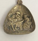 Vintage Souvenir Spoon Collectible Het Duet Dutch 4 7 8   