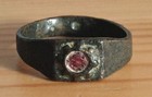 Medieval Solar Bronze Ring  Authentic  Wearable  Size 16 75mm  6 25 Us