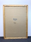 Vintage 1998 Budweiser Beer Advertising Mirror Wood Frame 29 5  Anheuser Busch