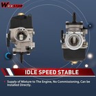Phbl As Racing Carburetor Replacement For 2 Stroke 50cc 70cc 90cc 110cc 20mm