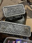 Antique Vtg Cast Iron Victorian Industrial  Radiator Covers
