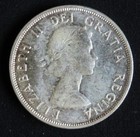1958 Canada One Dollar British Columbia - Silver  e4 