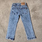 Volcom Toddler Size 3t Boys Straight Leg Jeans Blue Stonewash Adjustable Waist