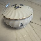  Porcelain Dresser Vanity Set  5pc Inc  Lids    Rear   Collectable