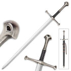 23  Anduril Medieval Lotr Fantasy Elvis Lord Of The Rings Sword W  Scabbard