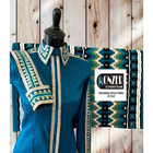 Western Showmanship Horsemanship Pleasure Show Shirt And Matching Show Pad