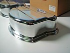 Harley Panhead Chrome Rocker Valve Covers Fl  1948-65 48-65  V-twin 42-0103 X9