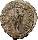 Roman Empire  Gordian Iii  ad 238-244  - Silver Antoninianus - Ngc Ch Au 4 5-4 5