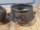 1970s Hand Made Antique Japanese Pottery Vase With Wonderful Pattern  