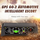 Car Digital Gps Speedometer Hud Gauge Inclinometer Compass Slope Meter Level Usa