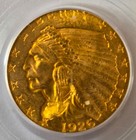 1926 Indian Head Quarter Eagle Gold Coin Pcgs Ms62