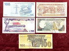 Africa African States Unc Banknotes World Paper Money Foreign Currency-lot Of 5-