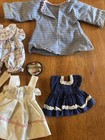 Vintage Doll Accessories Mixed Lot Clothes Shoes Hats
