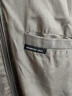 Vintage Members Only Iconic Racer Jacket Tan Beige Grey Full Zip Size 46