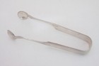 Coin Silver Sugar Tongs - Abraham Hews  Boston Ma