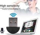 Usb Mini Studio Speech Portable Microphone Black 