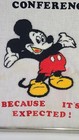 Disney Leaders Conference Wall Hanging  because Its Expected  20  X 16  Htf Ooak