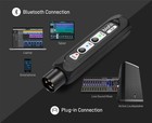 Blafili Xlr Bluetooth Receiver  Male Plug  For Console  Pa  Pro Active Speakers
