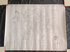Adrian Michigan Lenawee County - Vintage Plat Map - Rare 1981