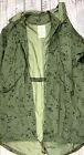 Vtg 1981 Night Camouflage Desert Fishtail Parka Jacket Small Military Us Army