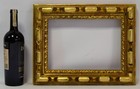Old Wooden Frame Original Condition With Metal Leaf Internal  12 0 X 8 7 In