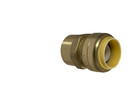 1 Pack Xfitting 3 4  Push Fit X 3 4  Female Npt Adapter  Lead Free Brass  1 Clip