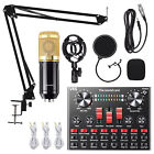 Home Studio Recording Kit Podcast Music Mixer Equipment Condenser Microphone Set