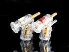 Wbt 0610cu 0610 Red White Banana Connectors  4pcs 