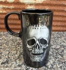 Harley-davidson Tall Boy Black With Skull Graphic Ceramic Coffee Cup Mug