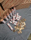 Lincoln Cent Rolls X10 Unsearched Fed Sealed Rolls-find Wheats free Shipping  
