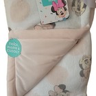 Disney Baby Minnie Mouse Baby Blanket Pink Soft And Cuddly 30   x40    - White  Pink