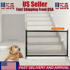 Usa Large Pet Dog Baby Safety Gate Mesh Fence Portable Guard Indoor Home Kitchen