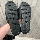 New  Under Armour Black Ua M Ignite 7 Sl Slide Sandals Sports Mens Size 17
