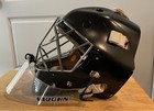 Van Velden Ice Hockey Goalie Mask helmet With Cat Eye Itech Carrying Bag Size M