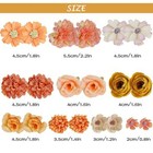 20x Womens Artificial Rose Head Flower Silk Bulk Wedding Party Decor 0 8-2 4in