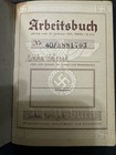 1943 Germany Work R  cord Book And Instructions