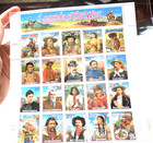 2 Set Of 1994 Scott  2869 Legends Of The West Us Stamp Sheet 29   Mnh 54