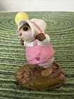 Wee Forest Folk M-131 Wff Come Play  Pink Yellow Balloon Ap 1985 Mint Retired